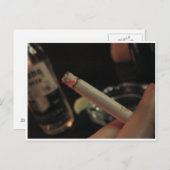 Postcigarro Postkarte (Vorne/Hinten)
