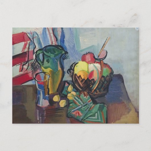 Postcross - Stillleben von Ben Benn gemalt Postkarte (Vorderseite)