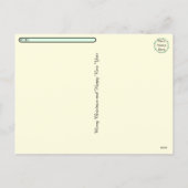 Postcrossing -Internationale Weihnachts-Porto Feiertagspostkarte (Rückseite)