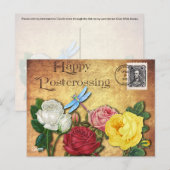Postcrossing Libelle - Postkarte (Vorne/Hinten)