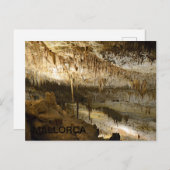 Postcuevas del drach en Porto Cristo, Mallorca Postkarte (Vorne/Hinten)