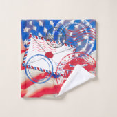 Postdienst Badhandtuch Set (Waschlappen)