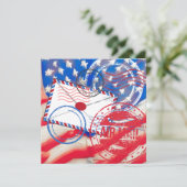 Postdienst Feiertagskarte (Stehend Vorderseite)