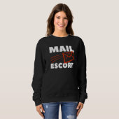 Postdienst für einen Postboten Sweatshirt (Vorne ganz)