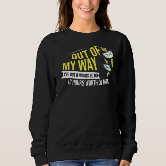 Postdienst Mailman US Postman Worker Premium Sweatshirt