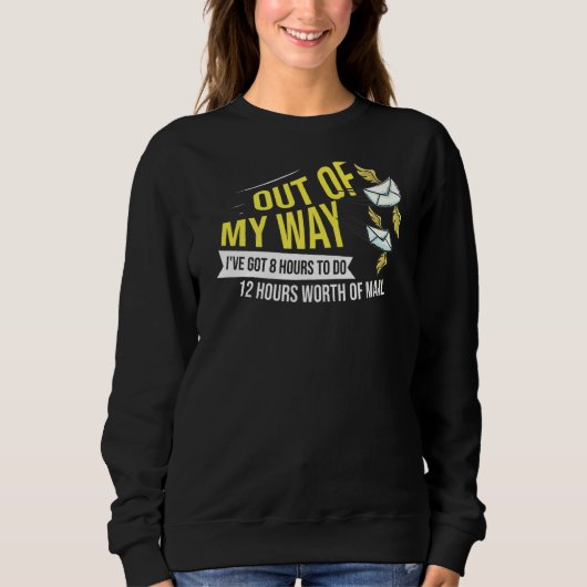 Postdienst Mailman US Postman Worker Premium Sweatshirt (Vorderseite)