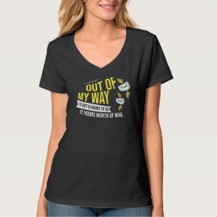 Postdienst Mailman US Postman Worker Premium T-Shirt