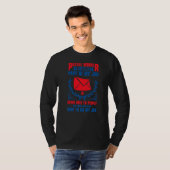 Postdienst Postman Mail Carrier S T-Shirt (Vorne ganz)