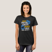 Postdienst Postman Premium T-Shirt (Vorne ganz)