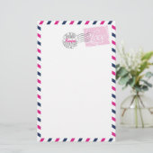 Postdienst-Sammelstelle Briefpapier (Stehend Vorderseite)
