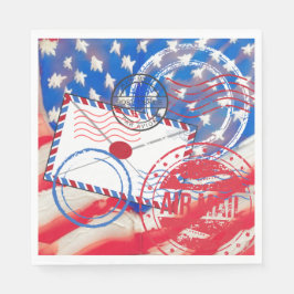 Postdienst Serviette