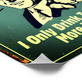 Poste Alcohol Para Decoração de Bar Poster (Ecke)