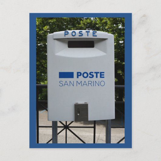 Poste San Marino Postkarte (Vorderseite)