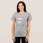 Posteingang vernachlässigt, Stress minimiert Tri-Blend Shirt (Vorderseite voll)