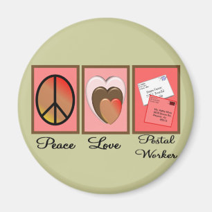 Posten-Arbeitskraft-Geschenke Magnet