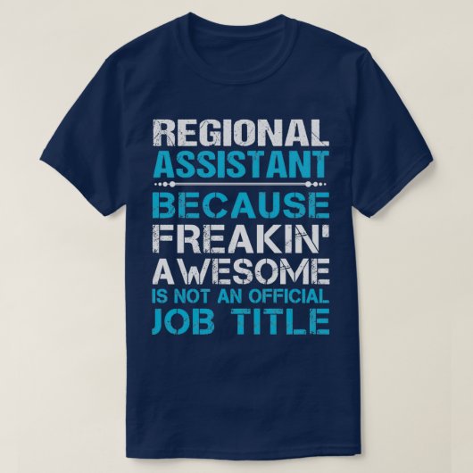 Posten "Assistent für das Freaking Phantastischer  T-Shirt (Design vorne)