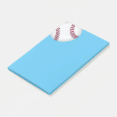 Posten-es-Anmerkung-Baseball Post-it Klebezettel (angewinkelt)