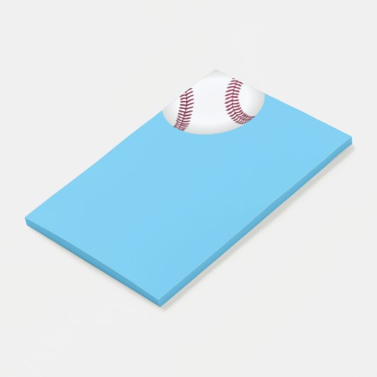 Posten-es-Anmerkung-Baseball Post-it Klebezettel (angewinkelt)