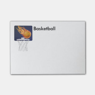 Posten-es-Anmerkung-Basketball Post-it Klebezettel