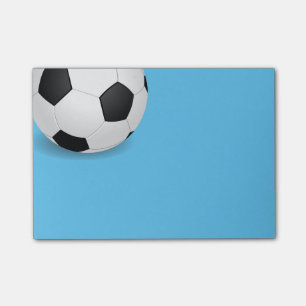 Posten-es-Anmerkung-Fußball Ball Post-it Klebezettel