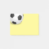 Posten-es-Anmerkung-Fußball Ball Post-it Klebezettel (Vorderseite)