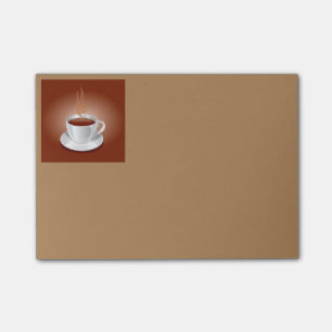 Posten-es-Anmerkung-Kaffee Bruch Post-it Klebezettel