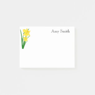 Posten-es-Anmerkung-Narzissen Post-it Klebezettel