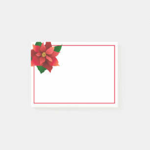 Posten-es-Anmerkung-Weihnachtenpoinsettia Post-it Klebezettel