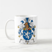 Posten-Familienwappen Kaffeetasse (Links)