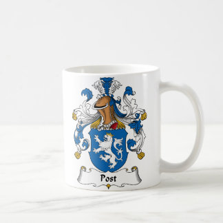 Posten-Familienwappen Kaffeetasse