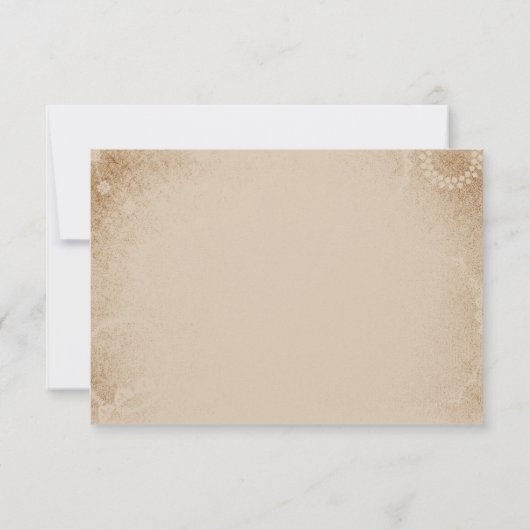 Posten-Hochzeit Brunch - Skript, lila Einladung (Rückseite)