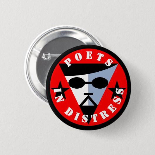 POSTEN IN DISTRESS DADDY COOL BUTTON (Vorne & Hinten)