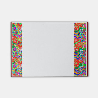 Posten-it® merkt 4" x 6" verrückte Feiern Post-it Klebezettel
