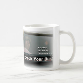 Posten-Karo-Schulbus-Tasse Kaffeetasse