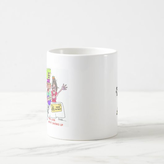 Posten-moderne Märchenland-Schale Kaffeetasse (Mittel)