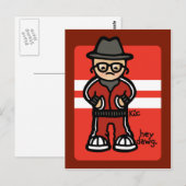 posten Sie es aus dem Labor. Postkarte (Vorne/Hinten)