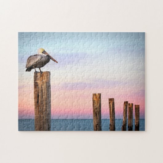 Posten u. ein Strand des Pelikan-| Fort Myers, Puzzle (Horizontal)