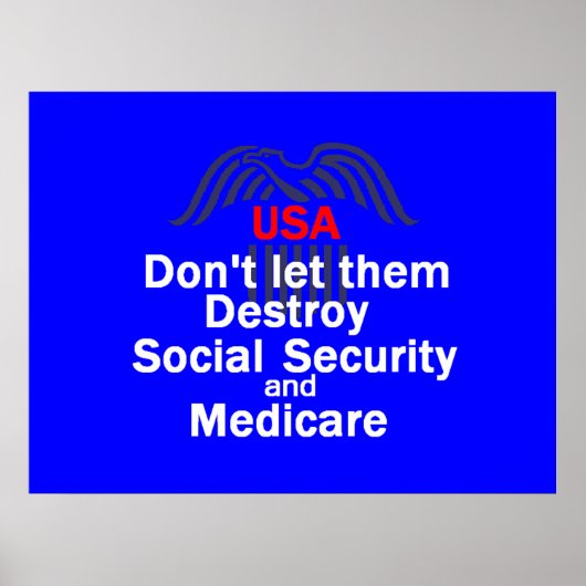 POSTEPrint "Social Security" Poster (Vorne)