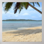 Poster 012 - Caribbean Beach am Ufer (Vorne)