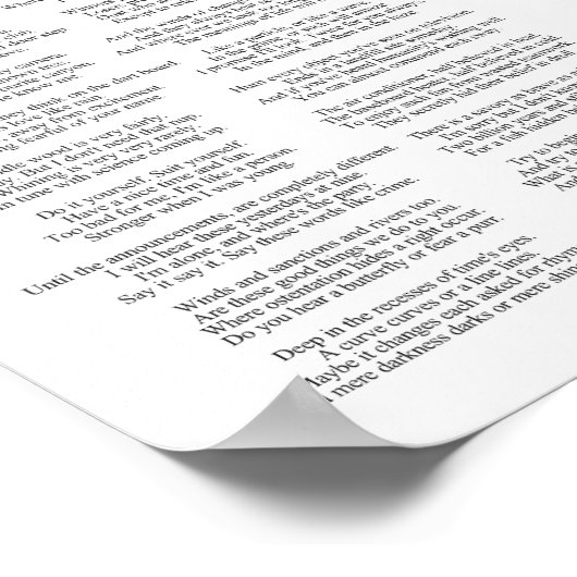 Poster 11 Traumkunst (Ecke)