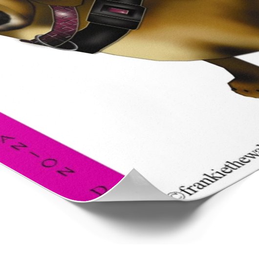 Poster 11 X 11 frankie (Ecke)