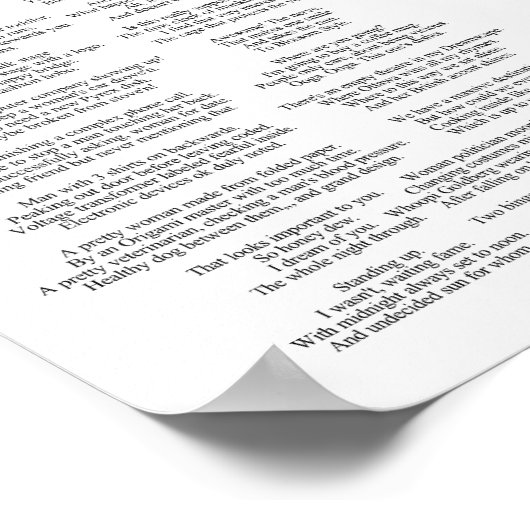 Poster 12 Traumkunst (Ecke)