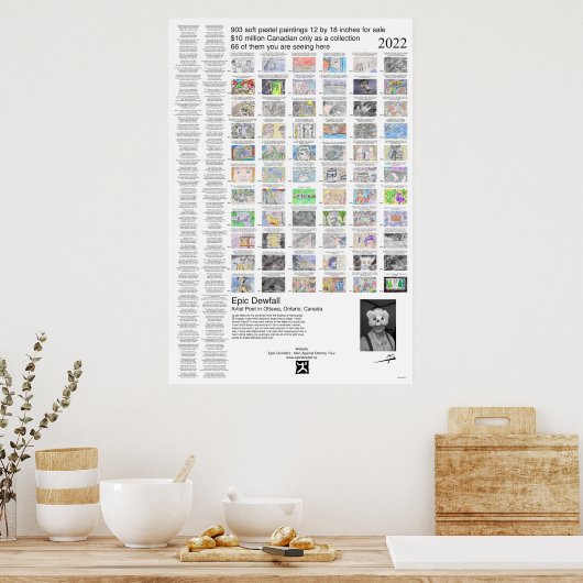 Poster 13 Traumkunst (Küche)