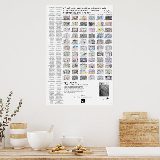 Poster 14 Traumkunst (Küche)