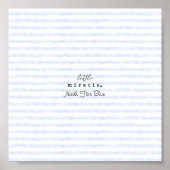 Poster (15,2 x 15,2 cm) - Kleines Wunder (Vorne)