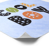 Poster (15,2 x 15,2cm) - Cool Boy (Ecke)
