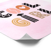 Poster (15,2 x 15,2cm) - Cool Girl (Ecke)