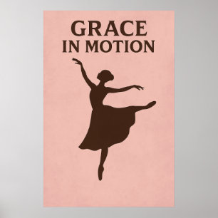 Poster 16, Gnade in Bewegung, Vintage