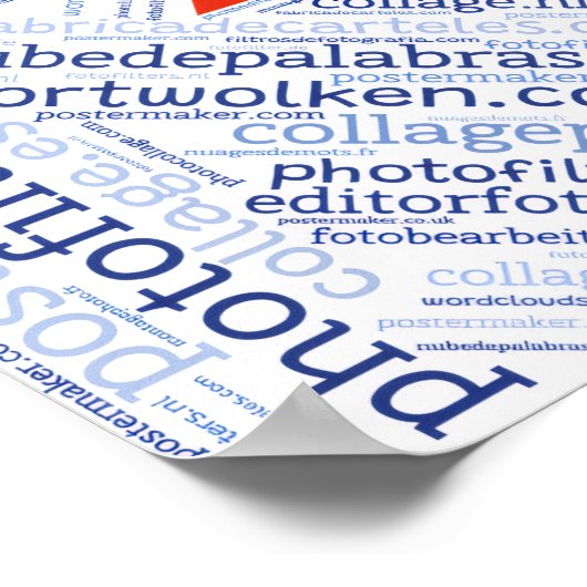 Poster 16"x12" (landscape) (Ecke)