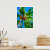Poster (18" x 24") Palm Tree Vanuatu (Küche)